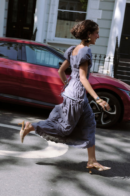 Ruey Gathered Maxi Dress
