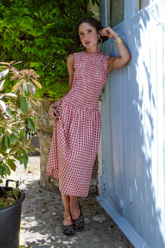 Aicha x Daisy St. Baye Midi Dress