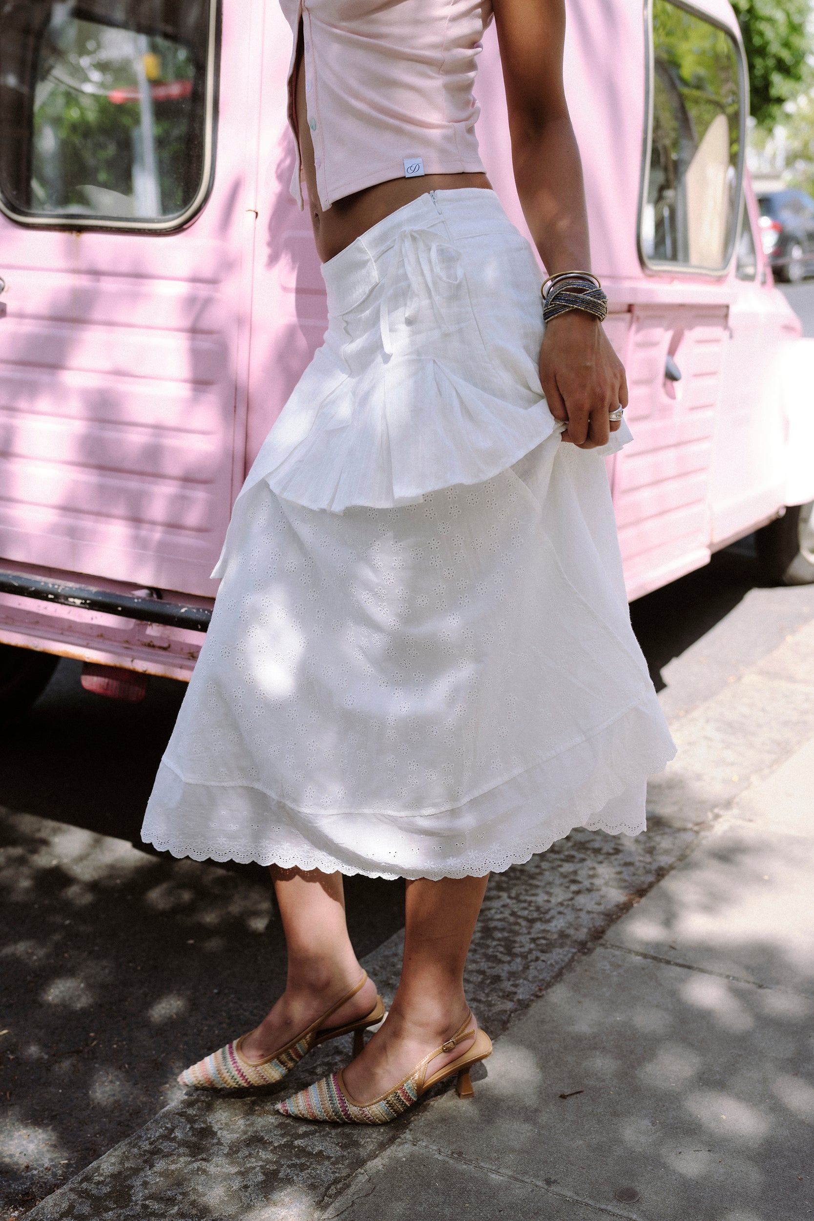 Aicha x Daisy St. Echo Midi Skirt – Daisy Street