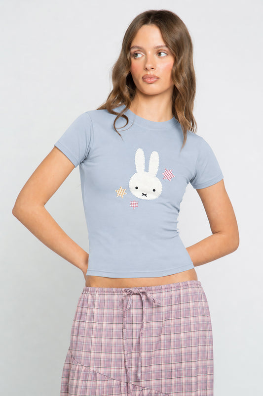 Miffy x Daisy St. Patchwork Baby Tee