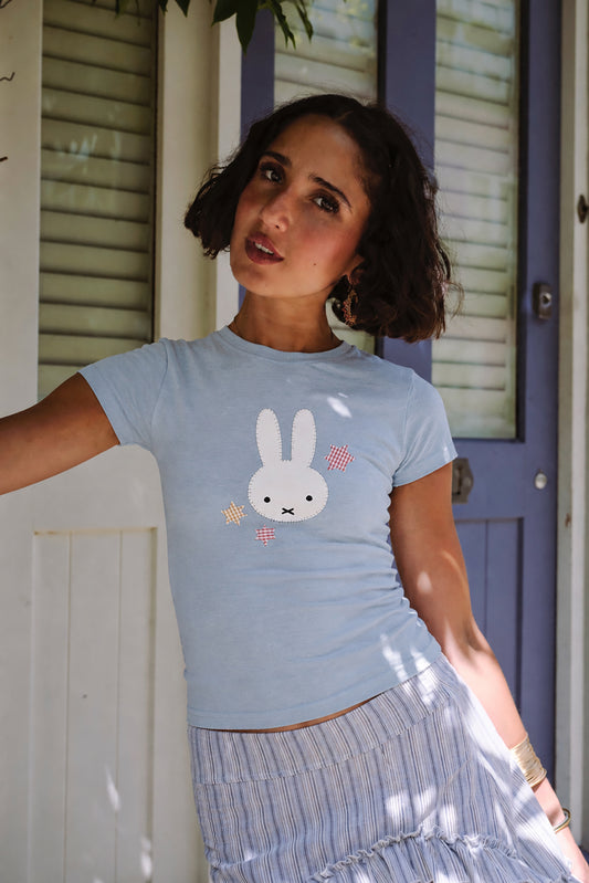 Miffy x Daisy St. Patchwork Baby Tee