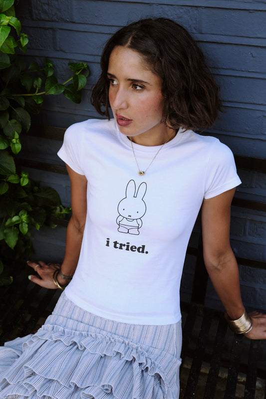 Miffy x Daisy St. I Tried Baby Tee