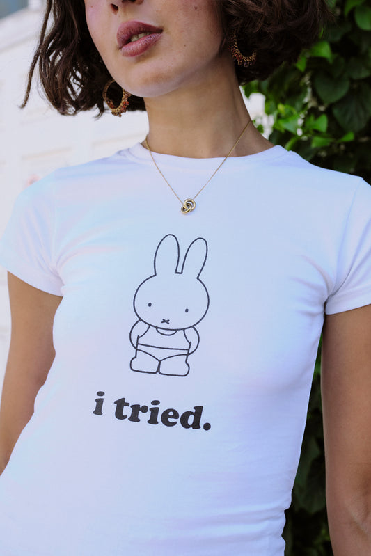 Miffy x Daisy St. I Tried Baby Tee