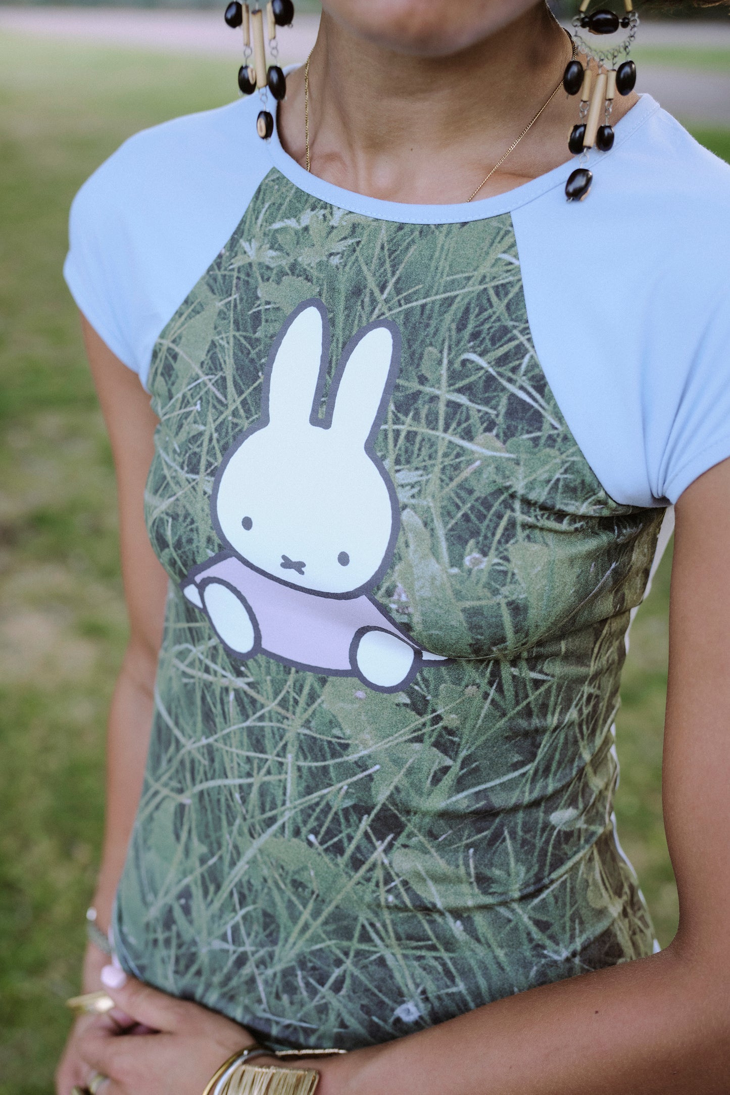 Miffy x Daisy St. Grass Baby Tee