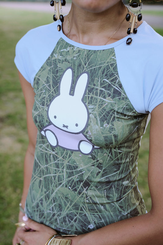 Miffy x Daisy St. Grass Baby Tee