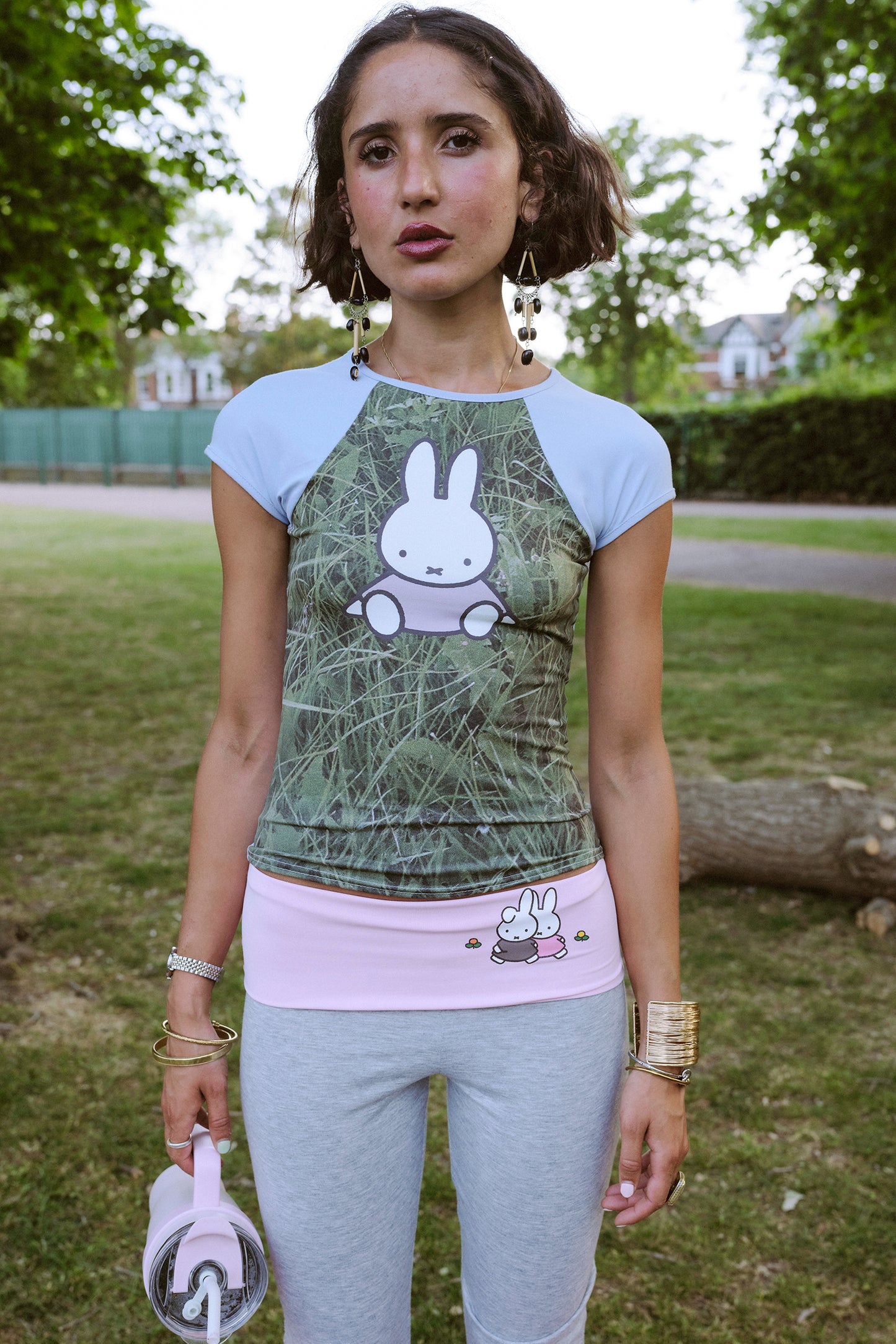Miffy x Daisy St. Grass Baby Tee