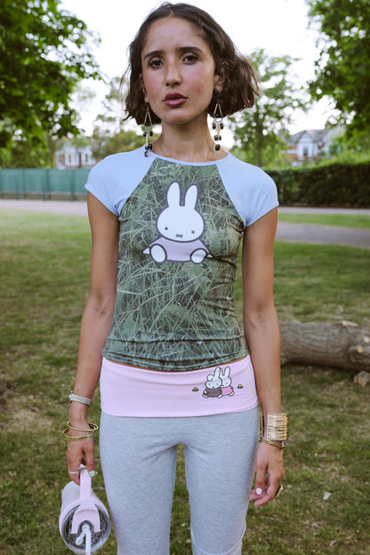 Miffy x Daisy St. Grass Baby Tee