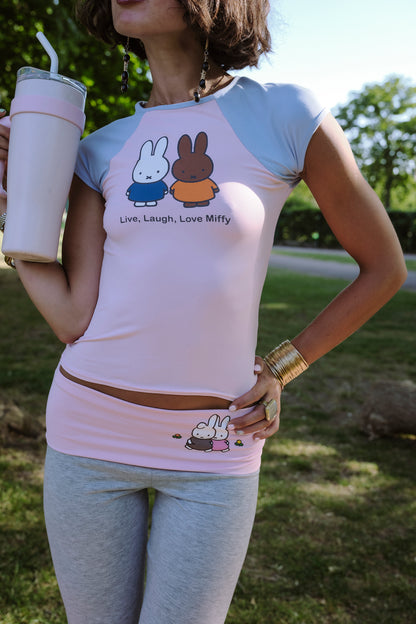 Miffy x Daisy St. Live Laugh Love Baby Tee