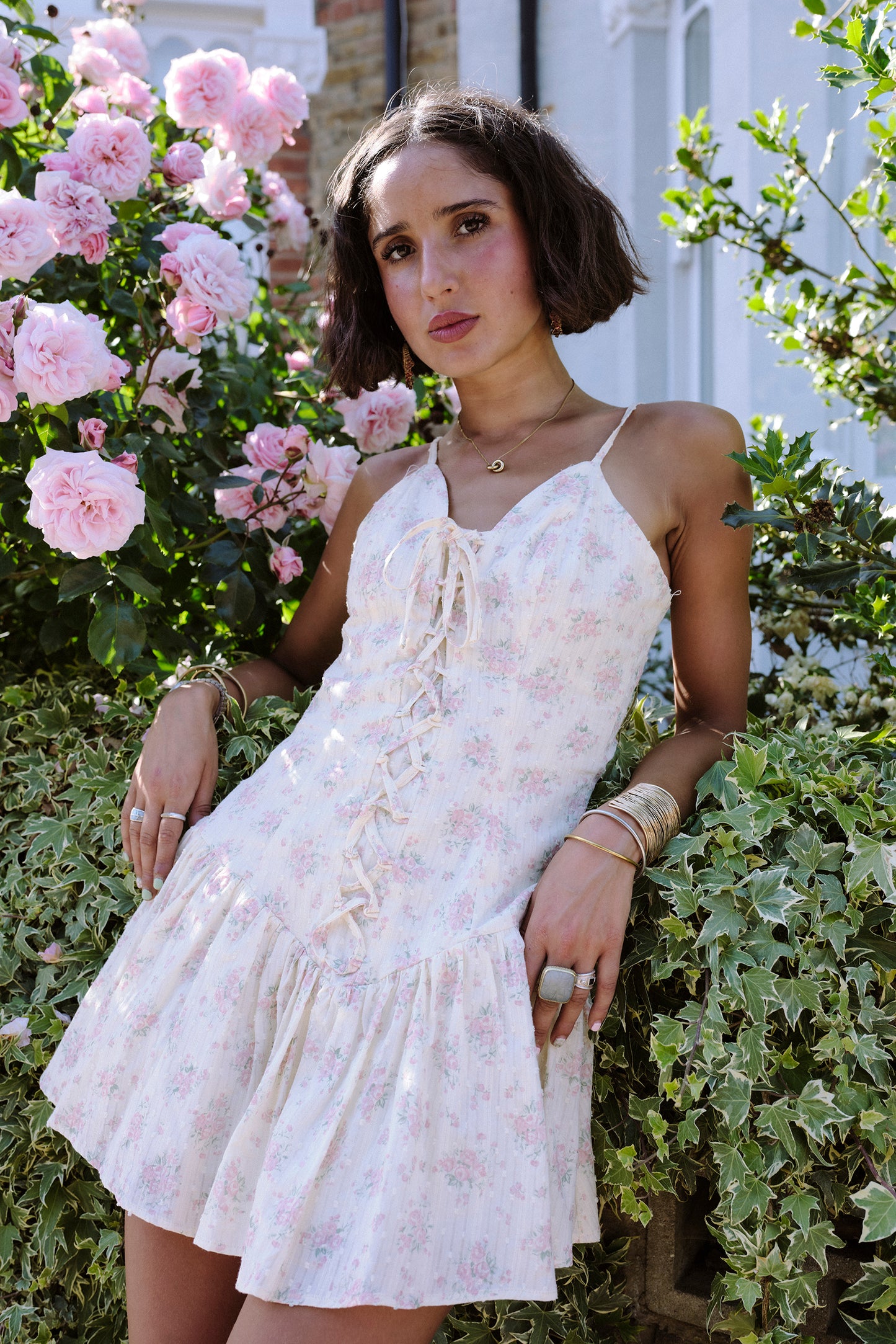 Aicha x Daisy St. Rosey Mini Dress