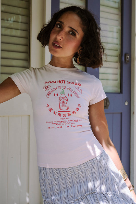 Aicha x Daisy St. Sriracha Baby Tee