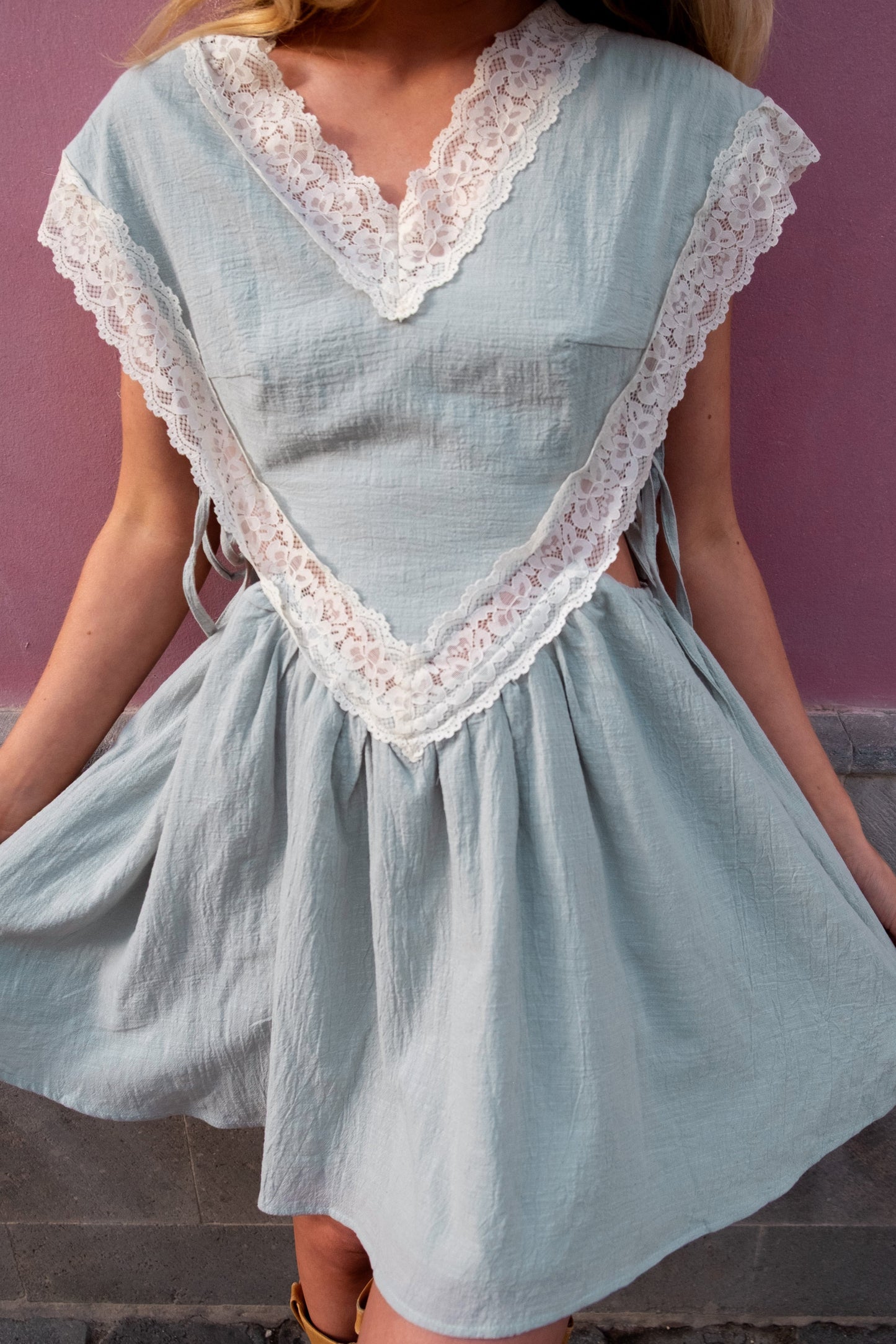 Emma Jean x Daisy St. Love Lace Mini Dress
