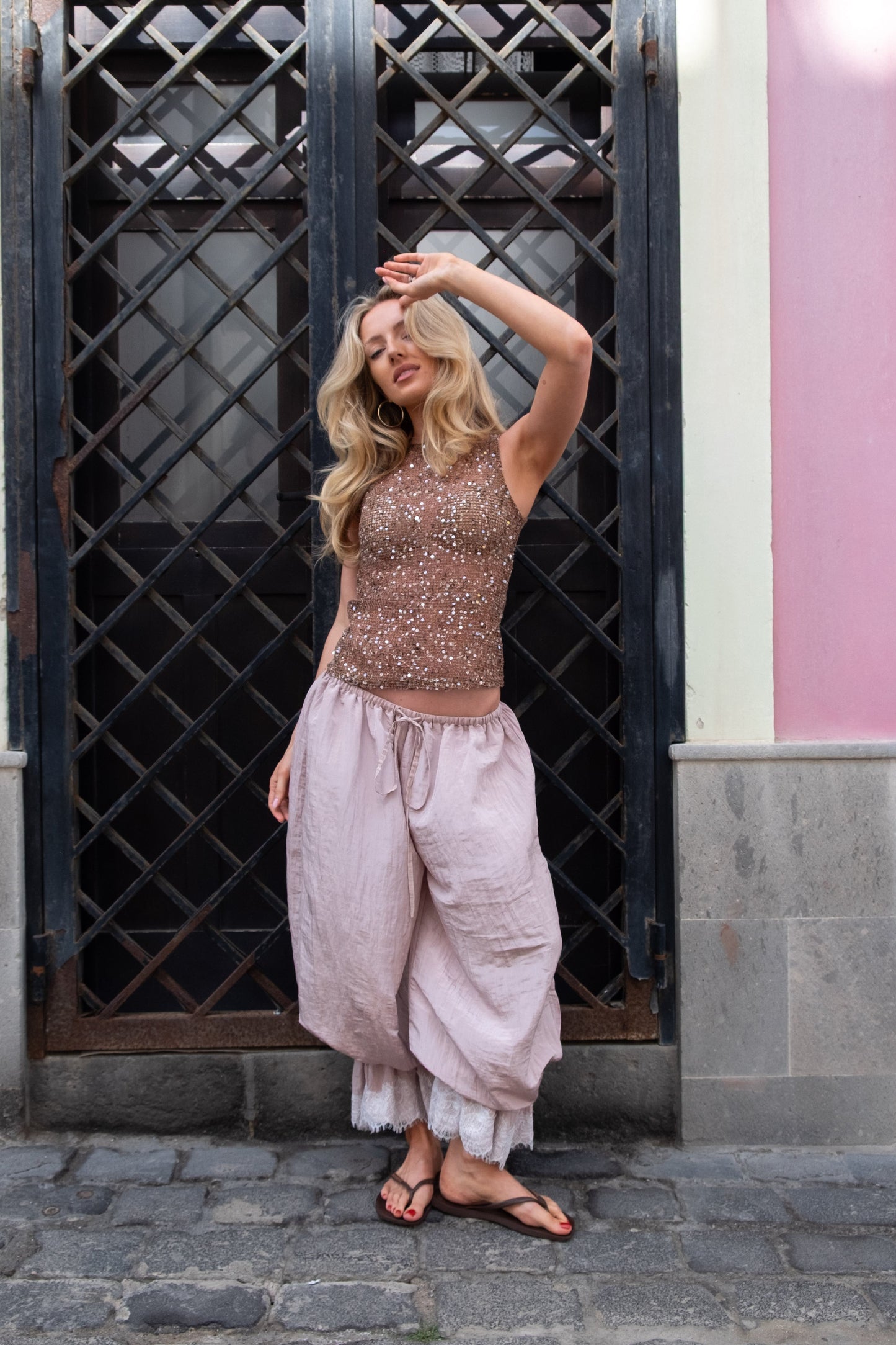 Emma Jean x Daisy St. Sequin Knit Vest