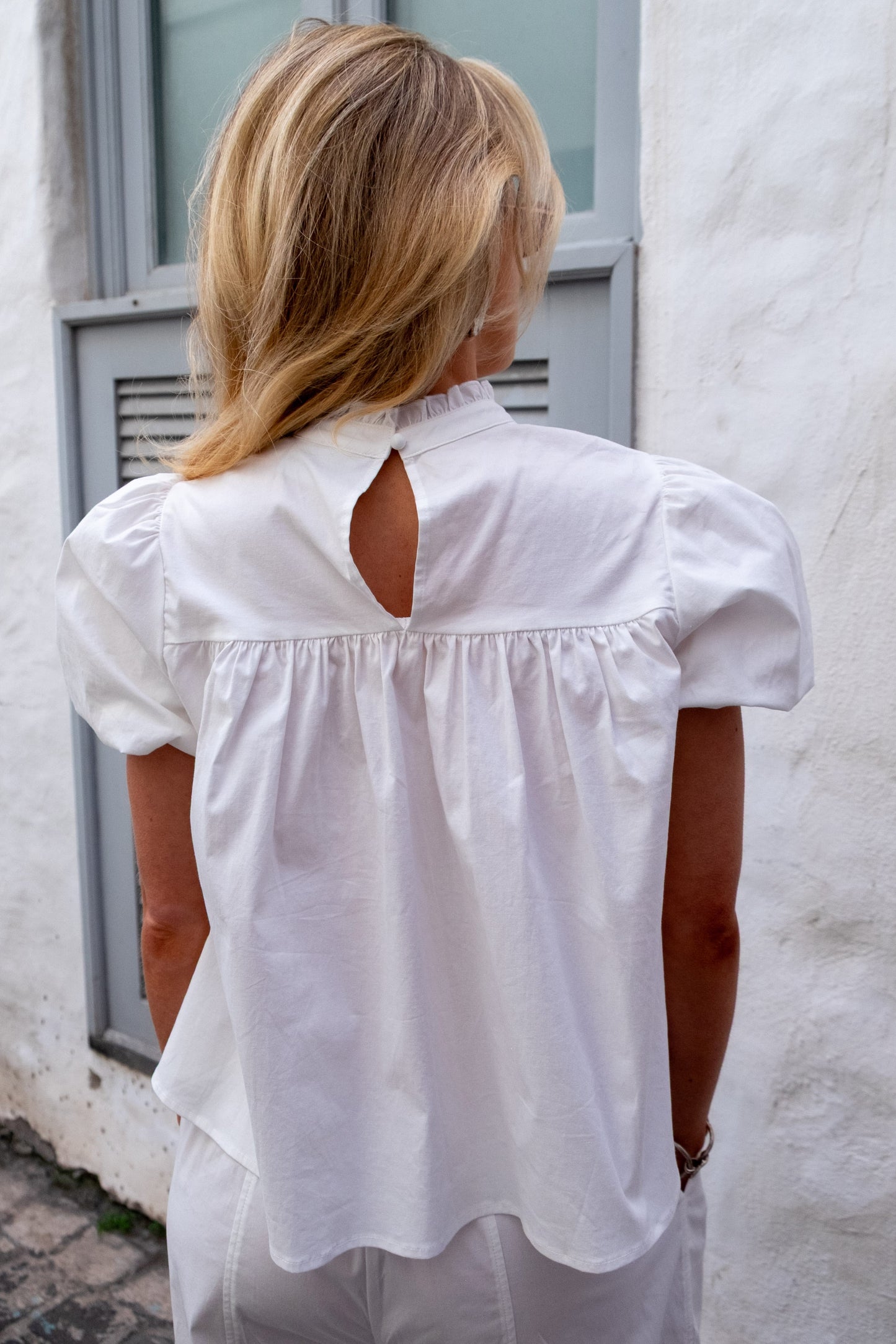 Emma Jean x Daisy St. White Smock Blouse