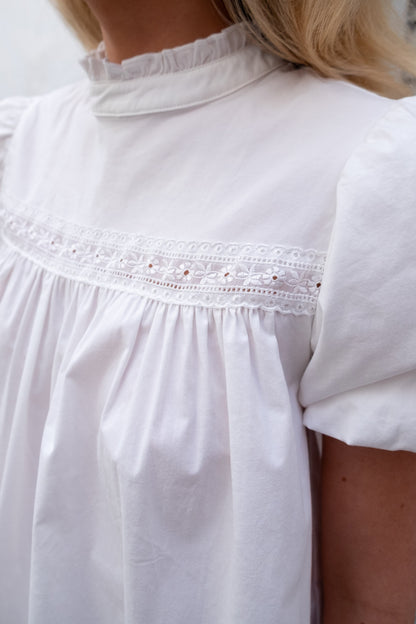 Emma Jean x Daisy St. White Smock Blouse