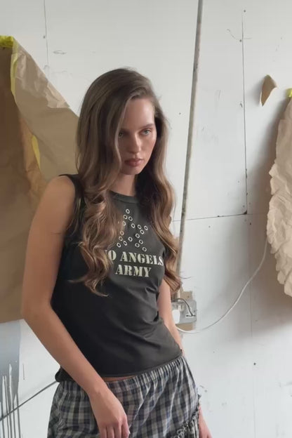 No Angel Studded Tank Top