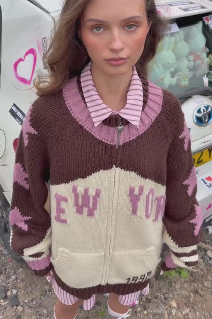 New York Knitted Cardigan