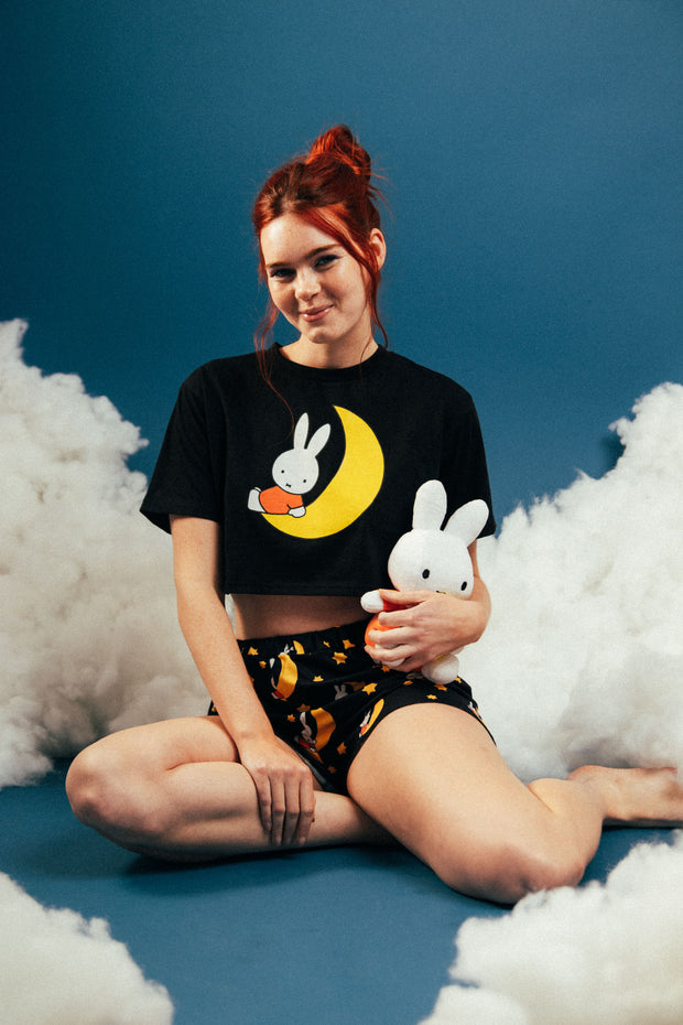 MIFFY X DAISY STREET CROPPED TEE WITH MIFFY PRINT