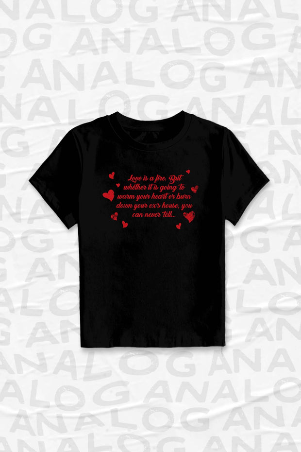 ANALOG WEEK #12 Relaxed T-shirt: Valentine's Day Special