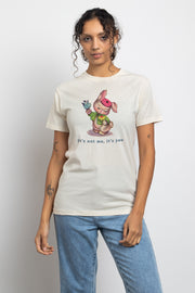Daisy Street Relaxed T-Shirt with It's Not Me It's You Print