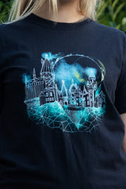 Daisy Street Relaxed T-Shirt with Harry Potter Hogwarts