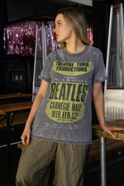 Daisy Street Relaxed T-Shirt with The Beatles Carnegie Hall Print