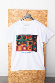 DSTRCT Relaxed T-Shirt with Kadinsky Print