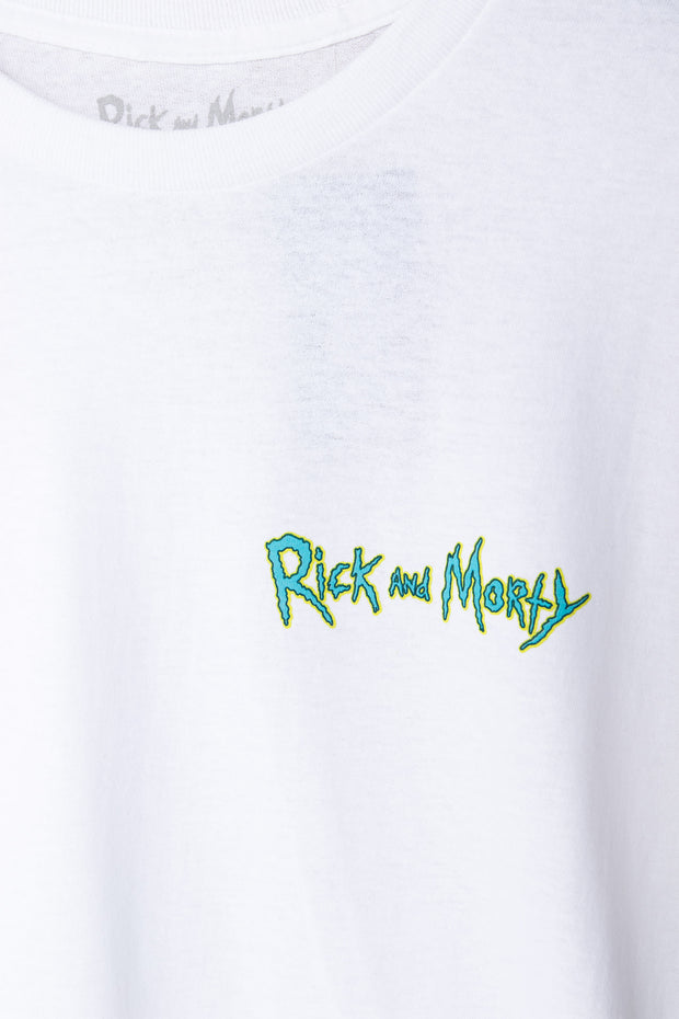DSTRCT Relaxed T-Shirt with Rick and Morty Print