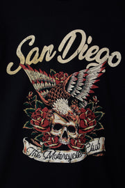 DSTRCT Relaxed T-Shirt with San Diego Print