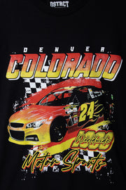 DSTRCT Relaxed T-Shirt with Denver Colorado Print