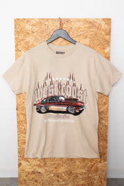 DSTRCT Relaxed T-Shirt with West Coast Print