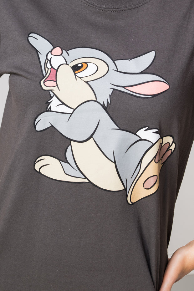 Daisy Street Relaxed T-Shirt with Disney Thumper Print