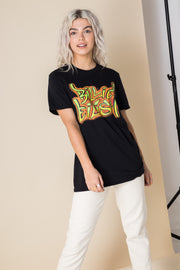 Daisy Street Relaxed T-Shirt with Billie Eilish Print