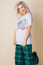 Daisy Street Relaxed T-Shirt with Lilo and Stitch Stay Weird Print