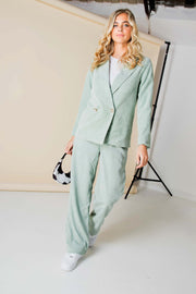 Daisy Street Relaxed Tailored Blazer in Cord Co-ord