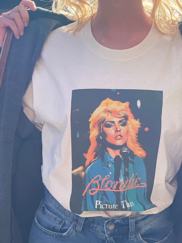 Daisy Street Relaxed T-Shirt with Blondie Picture This Print
