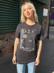 Daisy Street Relaxed T-Shirt with Dark Horizon Print