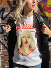Daisy Street Relaxed T-Shirt with Blondie Heart Print