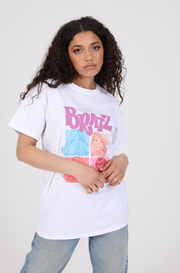 Daisy Street X Bratz Relaxed T-Shirt with Monochromatic Group in Multi