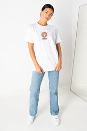 Daisy Street Relaxed T-Shirt with Capricorn Print