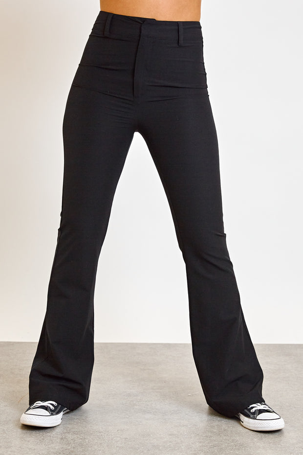 Daisy Street Bengaline Fit And Flare Trousers